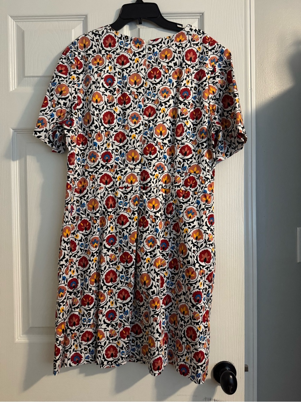 Boden cotton mini shirt dress; Enchanted Blooms; US Size 14R, Like New - Picture 6 of 9